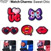 image:imageTickTalk Chums 4 watch charms Watch Wristband Charms Sweet Chic